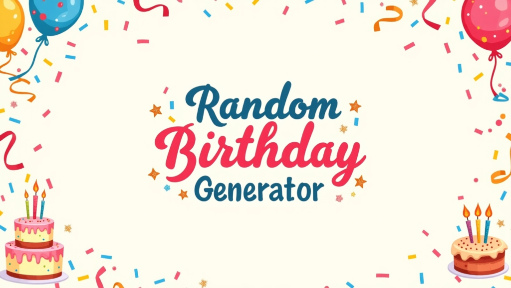 Fake Birthday Generator