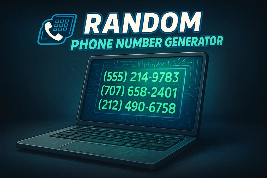 Random Phone Number Generator - Generate Random Mobile Phone Numbers.